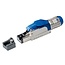 Premium RJ45 toolless connector voor F/UTP / S/FTP CAT8.1 netwerkkabel - per stuk