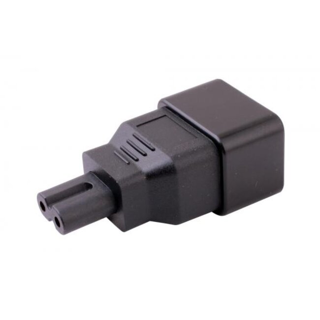 C7 - C20 voeding adapter / zwart