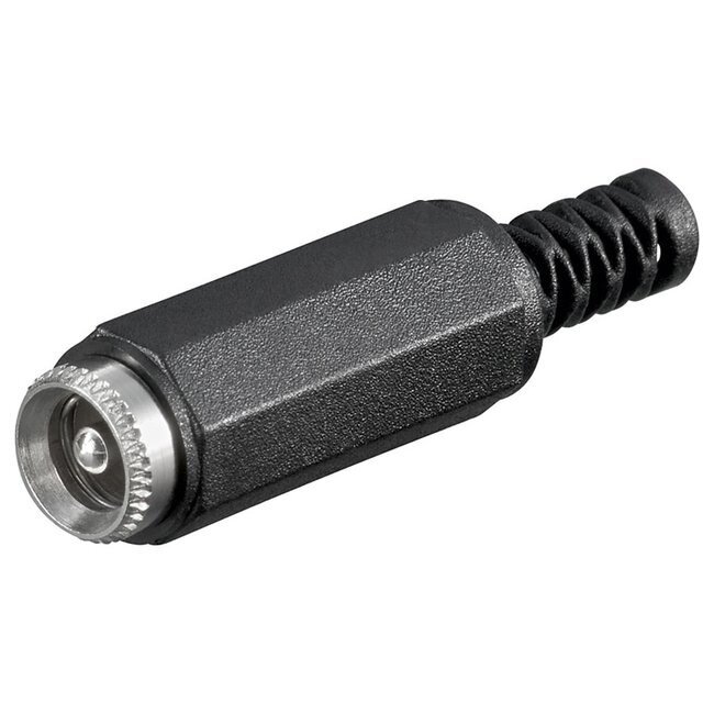 Soldeerbare vrouwelijke DC connector 2,5mm