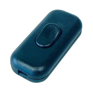 MaxTrack Snoerschakelaar voor niet-geaarde stroomkabel / zwart