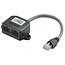 ISDN splitter - 1x RJ45 (m) - 2x RJ45 (v) - 1:1 geconnecteerd - 0,15 meter