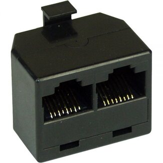 InLine ISDN splitter - 1x RJ45 (m) - 2x RJ45 (v) - 8P8C