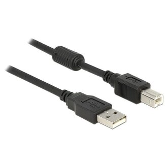 DeLOCK USB naar USB-B kabel - USB2.0 - 1 meter