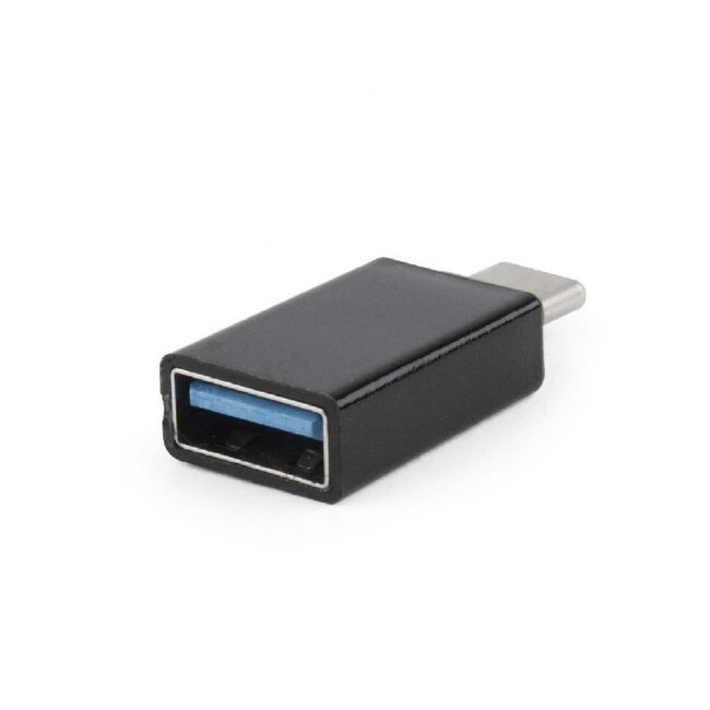 USB-C (m) - USB-A (v) adapter - compact - USB3.0 / zwart
