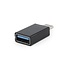 USB-C (m) - USB-A (v) adapter - compact - USB3.0 / zwart