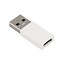USB-A (m) - USB-C (v) adapter - USB3.0 / wit