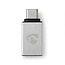 Nedis USB-C (m) - USB-A (v) adapter - USB3.0 / aluminium