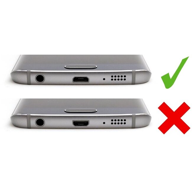 USB Micro B (m) naar USB-A (v) OTG adapter met bocht (versie 1) - tot 1A / zwart