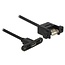 USB (v) - Micro USB (v) inbouw adapter - 1 meter