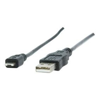 Nedis Eenvoudige USB2.0 kabel USB-A-USB micro A - 2 meter