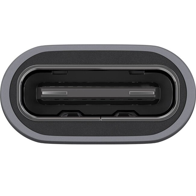 Premium USB Micro B (m) - USB-C (v) adapter - USB2.0 / metaal