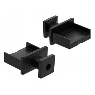 DeLOCK Afsluit cover / Poortbeschermer voor USB-A (v) poorten / met greep (10 stuks)