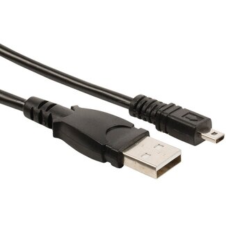 Valueline USB Kabel voor Samsung Foto camera 8-pins - 1,8 meter