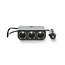 Nedis sigarettenaanstekerplug splitter met 3x 12V en 1x USB-A poort / zwart - 0,40 meter