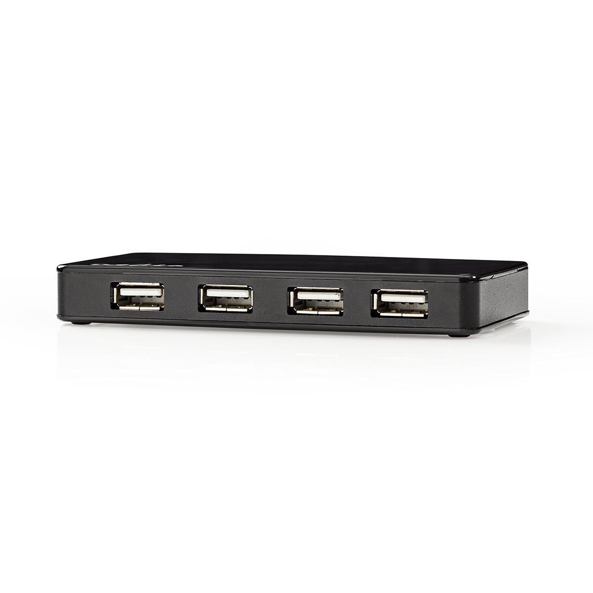 Nedis USB-Hub | 7-Poorts | USB 2.0 | Netvoeding / USB Gevoed | 7x USB