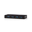 Nedis USB hub met 4 poorten - USB3.0 - externe voeding / zwart - 0,80 meter