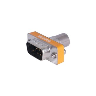 Transmedia Seriële RS232 adapter 9-pins SUB-D (m) - Mini DIN 6-pins PS/2 (v)
