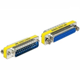 DeLOCK Serieel RS232 poortbeschermer 25-pins SUB-D (m) 25-pins SUB-D (v)