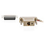 Seriële RS232 adapter 25-pins SUB-D (m) - RJ45 (v) / beige
