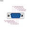 Seriële RS232 connector 9-pins SUB-D (m) - 6-pins Terminal Block / schroeven