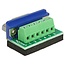 Seriële RS232 connector 9-pins SUB-D (v) - 6-pins Terminal Block / schroeven