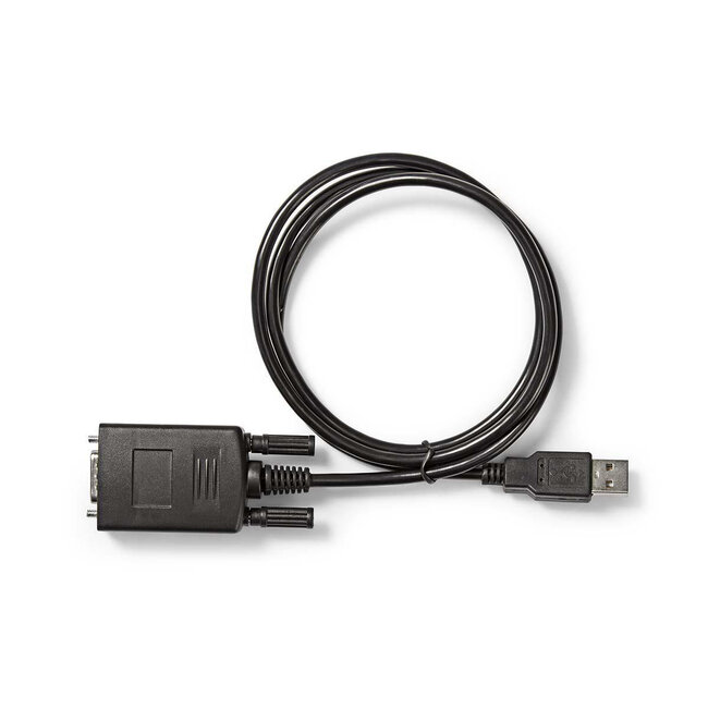 Nedis USB-A (m) naar 9-pins SUB-D (m) seriële RS232 adapter - 0,90 meter