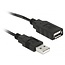 USB-A (m) naar 9-pins SUB-D met schroeven (m) seriële RS232 adapter / FTDI chip - 0,80 meter
