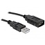 USB-A (m) naar 9-pins SUB-D met moeren (m) seriële RS232 adapter / FTDI chip - 0,80 meter