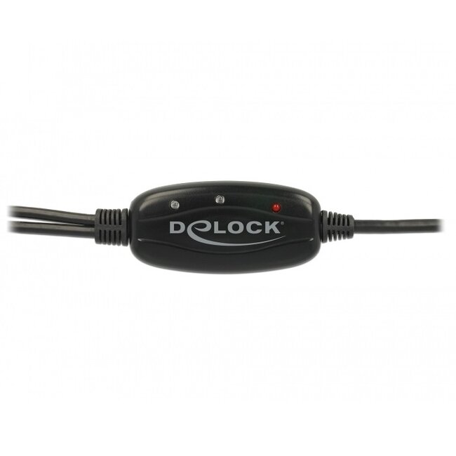 USB-A (m) naar 2x 9-pins SUB-D met schroeven (m) seriële RS232 adapter / FTDI chip - 1,5 meter