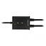 Easy-USB-A (m) naar 2x 9-pins SUB-D met moeren (m) seriële RS232 adapter / ASIX chip - 0,60 meter