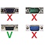 USB-A (m) naar 4x 9-pins SUB-D met moeren (m) seriële RS232 adapter / ASIX chip