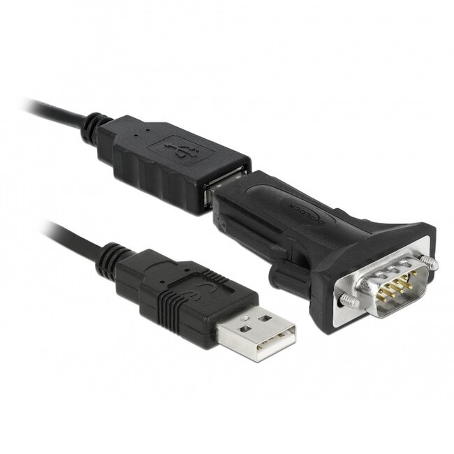 USB-A (m) naar 9-pins SUB-D met schroeven (m) seriële RS422/RS485 adapter / FTDI chip - 0,80 meter