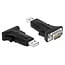 USB-A (m) naar 9-pins SUB-D met schroeven (m) seriële RS422/RS485 adapter / FTDI chip - 0,80 meter