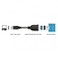 USB-A (m) naar 9-pins SUB-D met moeren (m) seriële RS422/RS485 adapter / FTDI chip / incl. terminal block - 0,80 meter