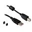 USB-A (m) naar 9-pins SUB-D met moeren (m) seriële RS422/RS485 adapter / FTDI/Sipex chip / met dip switch / ESD protectie