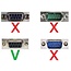 USB-A (m) naar 9-pins SUB-D met moeren (m) seriële RS422/RS485 adapter / FTDI/Sipex chip / met dip switch / ESD protectie