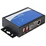 USB-A (m) naar 2x 9-pins SUB-D met moeren (m) seriële RS422/RS485 adapter / FTDI/Sipex chip / met dip switch / ESD protectie