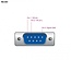 USB-A (m) naar 2x 9-pins SUB-D met moeren (m) seriële RS422/RS485 adapter / FTDI/Sipex chip / met dip switch / ESD protectie