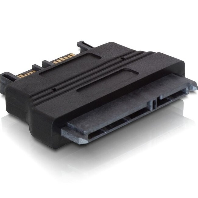 Slim SATA (m) - SATA (v) adapter / SATA600 - 6 Gbit/s