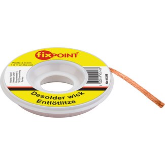 Fixpoint Desoldeerlint 2mm - 1,5 meter