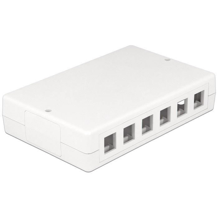 Delock Keystone LeergehÃ¤use 12 Port - Delock