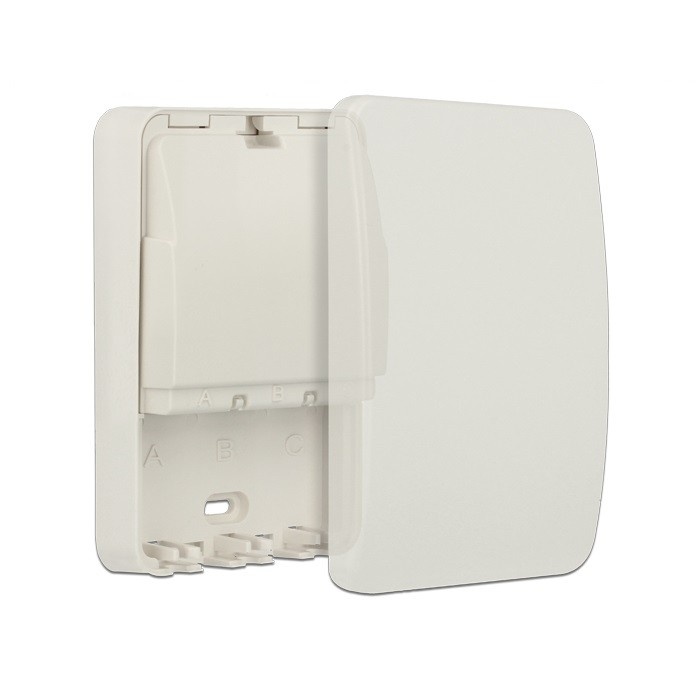 DeLOCK 86262. Breedte: 82 mm, Hoogte: 120 mm, Diepte: 31 mm