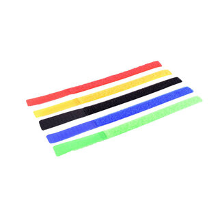 S-Impuls Klittenband kabelbinders 215 x 16mm / diverse kleuren (5 stuks)