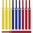 Klittenband kabelbinders 170mm / diverse kleuren (10 stuks)