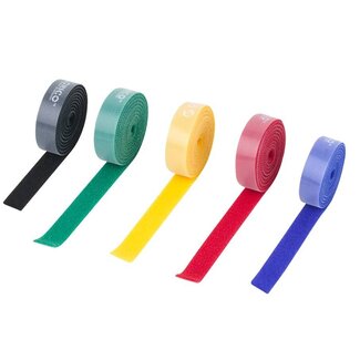 Orico Klittenband rollen 13mm / diverse kleuren (5x 1 meter)