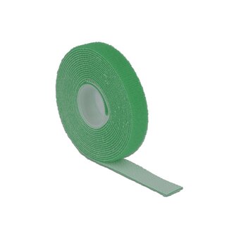 DeLOCK Klittenband rol 13mm / groen (3 meter)