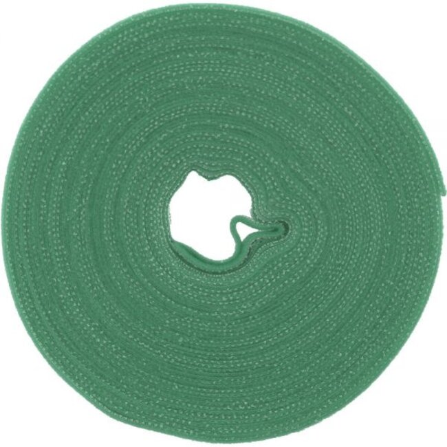 Klittenband rol 16mm / groen (10 meter)