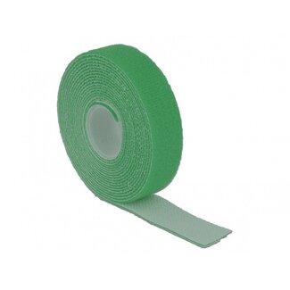 DeLOCK Klittenband rol 20mm / groen (3 meter)