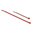 Tie-wraps 100 x 2,5mm / rood (25 stuks) + 200 x 3,5mm / rood (25 stuks)