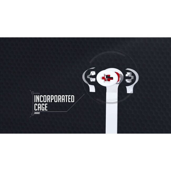 Elematic 2-Lock Tie-wraps 250 x 4,5mm / zwart - UV resistent (100 stuks)